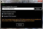 Codeit Template Converter