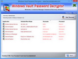 Windows Vault Password Decryptor