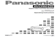 Panasonic 松下 AJ-D95DCP 使用说明书