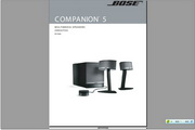 Bose Companion&reg; 5 多媒体扬声器系统说明书