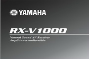 雅马哈RX-V1000说明书