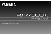 雅马哈RX-V300K说明书