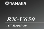 雅马哈RX-V650说明书