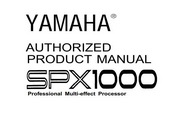 雅马哈SPX1000说明书