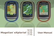 麦哲伦eXplorist 610&nbsp; GPS导航设备使用说明书