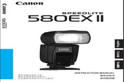 &nbsp;Canon 580EXII闪光灯 使用说明书