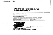 索尼 CCD-TRV95模拟摄像机 说明书