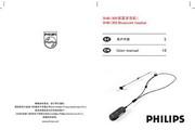&nbsp;PHILIPS SHB1300型蓝牙耳机 用户手册