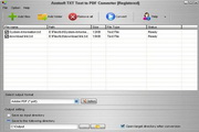 Aostsoft TXT Text to PDF Converter