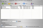 Aostsoft PDF to DOC XLS PPT PPS Converter