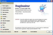 注册表清理优化工具(RegSeeker)