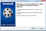 icoolsoft Creative Zen Video Converter