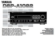 雅马哈DSP-A1092声乐处理器说明书