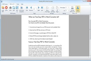 Free Easy PDF to Word Converter