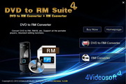 4Videosoft DVD to RM Suite