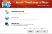 Boxoft Batch TimeStamp to Photo