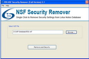 NSF Security Remover tool