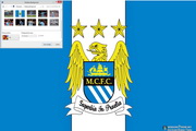 Manchester City Windows 7 Theme