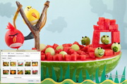 Fruit Carving Windows 7 Theme