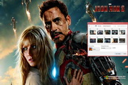 Iron Man 3 Windows 7 Theme