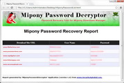 Mipony Password Decryptor