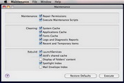 Maintenance For Mac OS X 10.5 (LEOPARD)