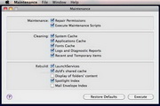 Maintenance For Mac OS X 10.4 (TIGER)