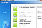 MediaProSoft Free WMA to MP3 Converter