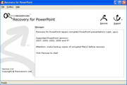 Recovery for PowerPoint