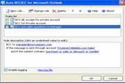 Auto BCC/CC for Outlook