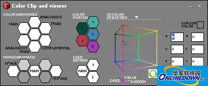 韩国配色工具(color clip and viewer)