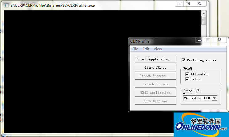 .net程序内存监测分配工具(CLR Profiler for .NET Framework 4)