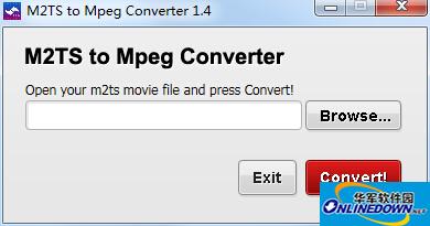 M2TS转Mpeg格式转换器(M2TS to Mpeg Converter)