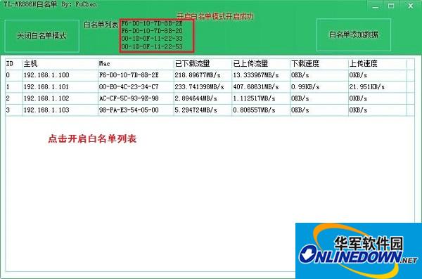 TL-WR886N路由器白名单工具