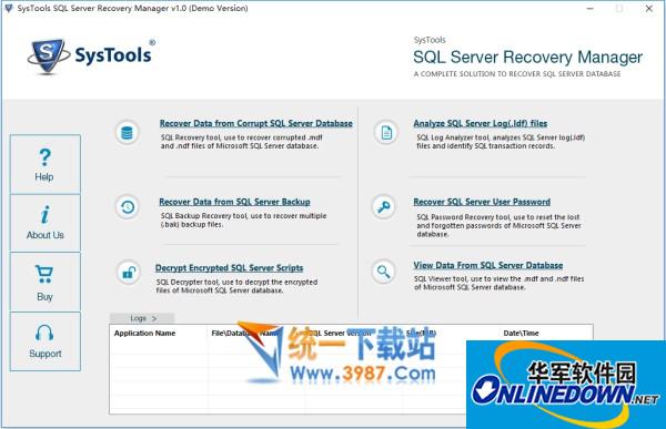 Systools SQL Server Recovery Manager