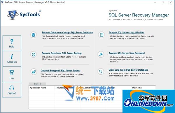 Systools SQL Server Recovery Manager 