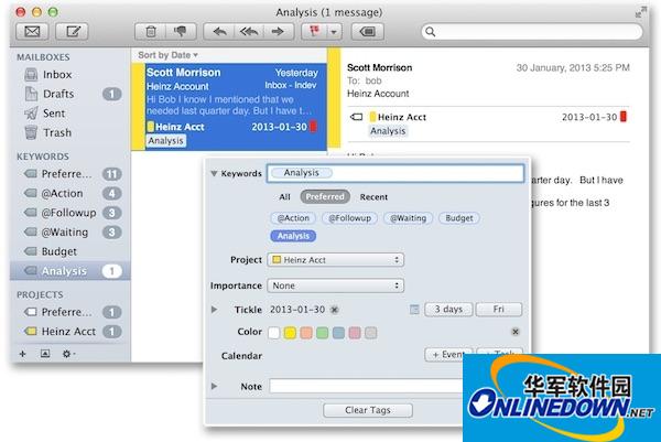 MailTags for mac