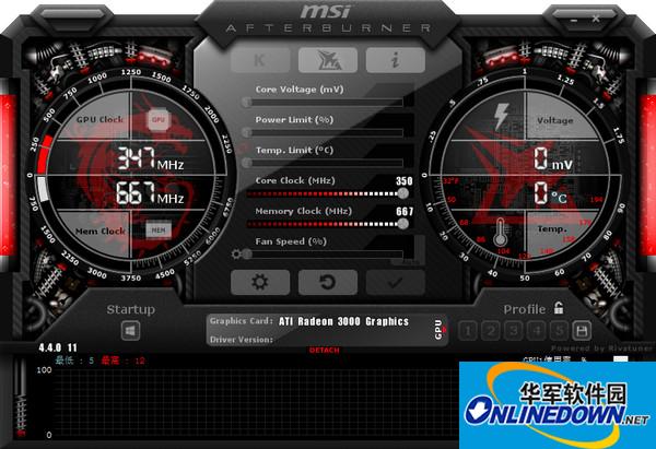 微星显卡超频工具(MSI Afterburner)