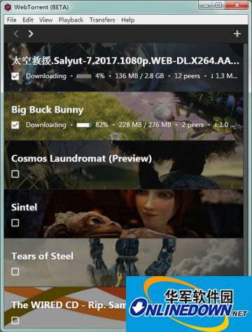 webtorrent桌面版