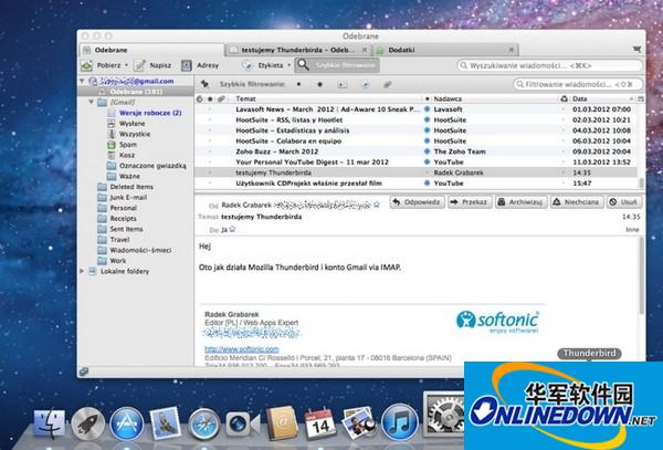 Thunderbird mac版
