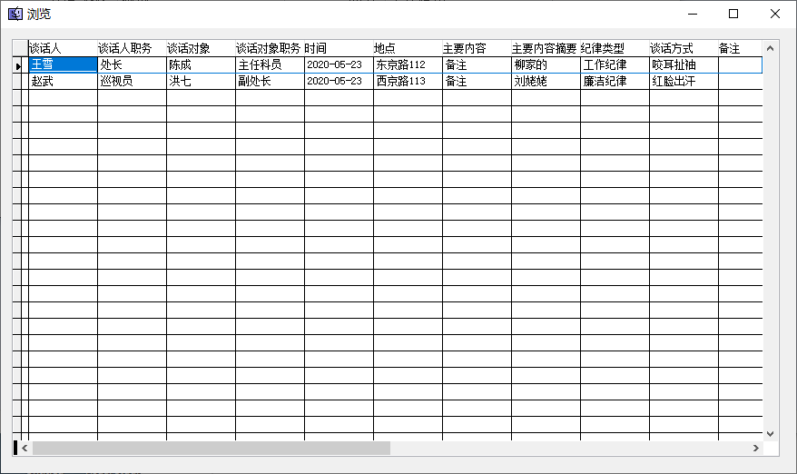 谈心谈话管理系统