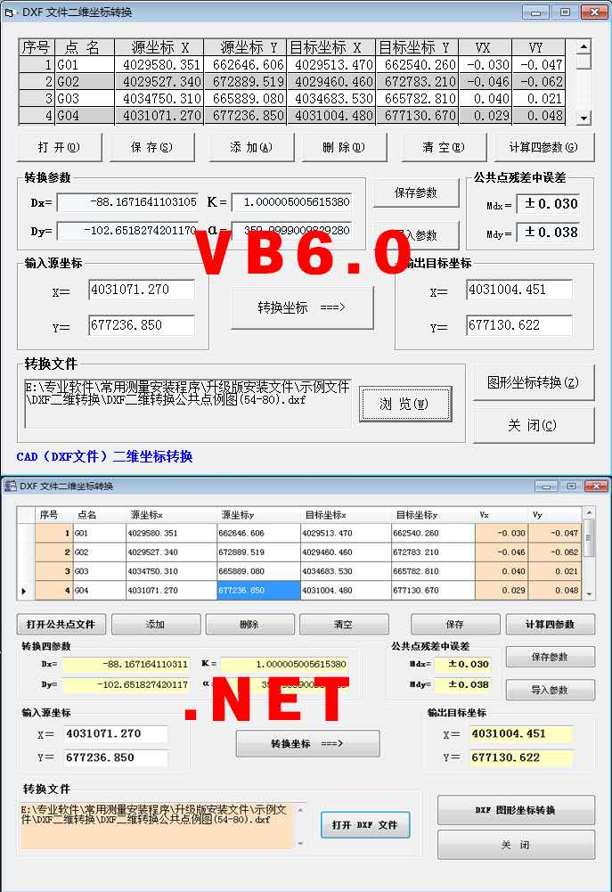 常用测量计算系统