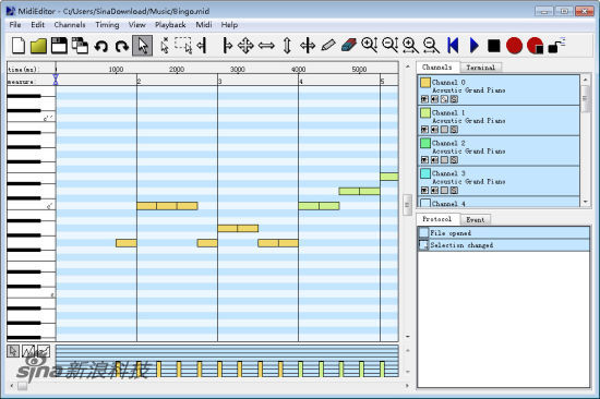 MIDI编辑器 MidiEditor for Linux 64位