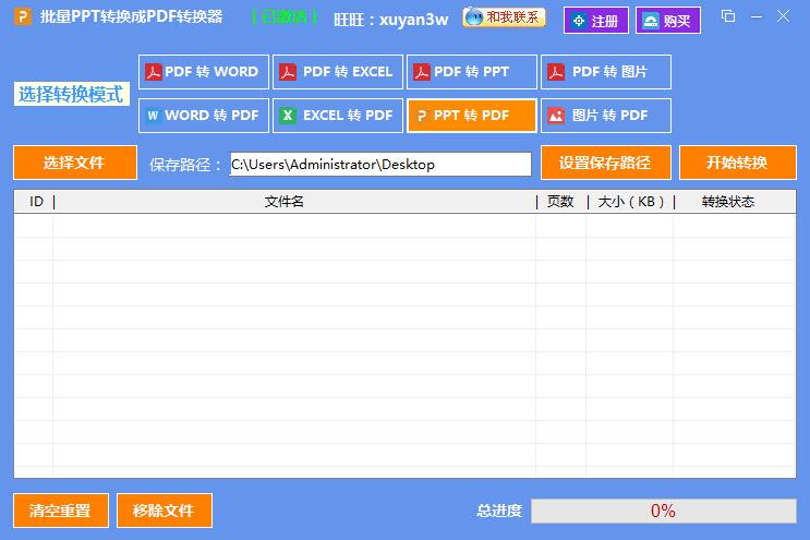 批量PPT转换成PDF转换器软件
