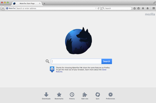 水狐浏览器(Waterfox)