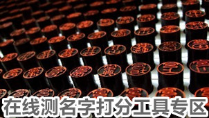 在线测名字打分工具专区