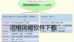 词根词缀下载