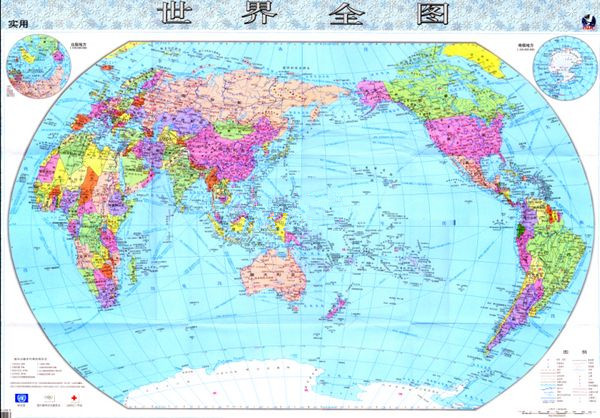超高清晰巨幅世界地图