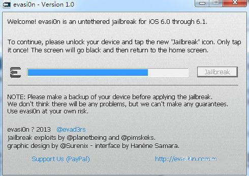 iOS6.1完美越狱工具