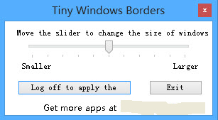 win8边框修改工具TinyWindows